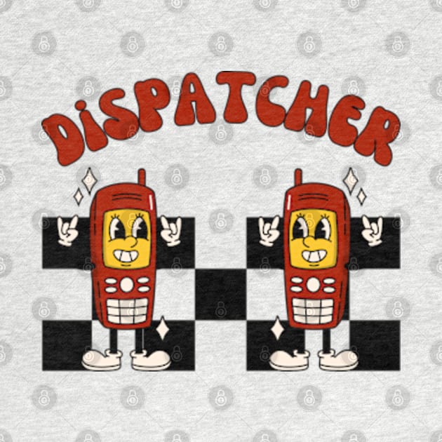 Retro Dispatcher, Cute Dispatch Specialist by WaBastian